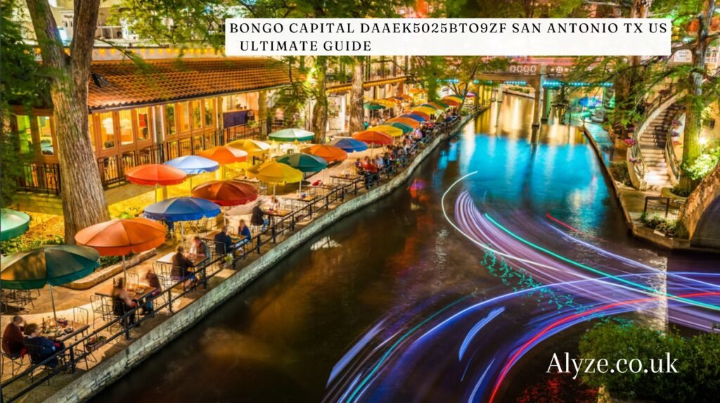 Bongo Capital DAAEK5025BTO9ZF San Antonio TX US