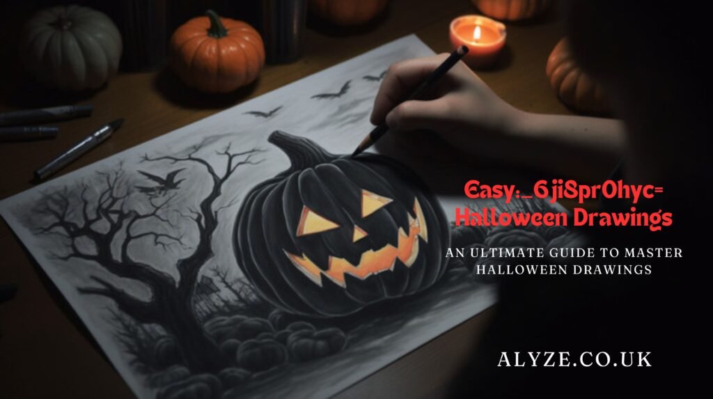 Easy:_6ji8pr0hyc= Halloween Drawings