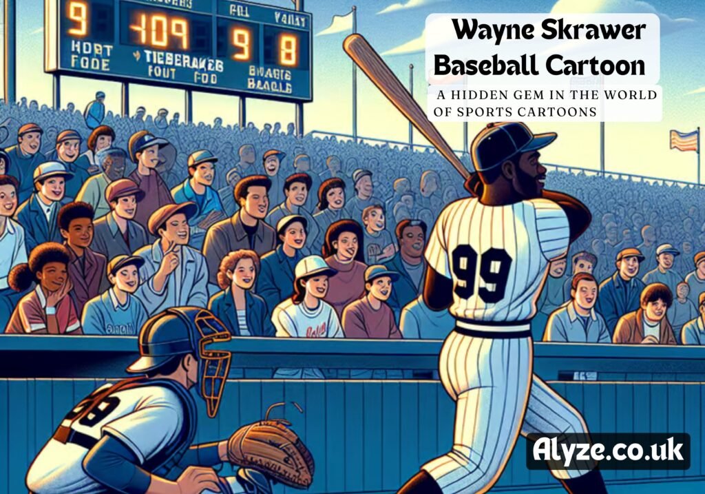 Wayne Skrawer Baseball Cartoon